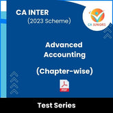CA Inter (2023 Scheme) Advanced Accounting (Chapter-wise) Test Series (Online)